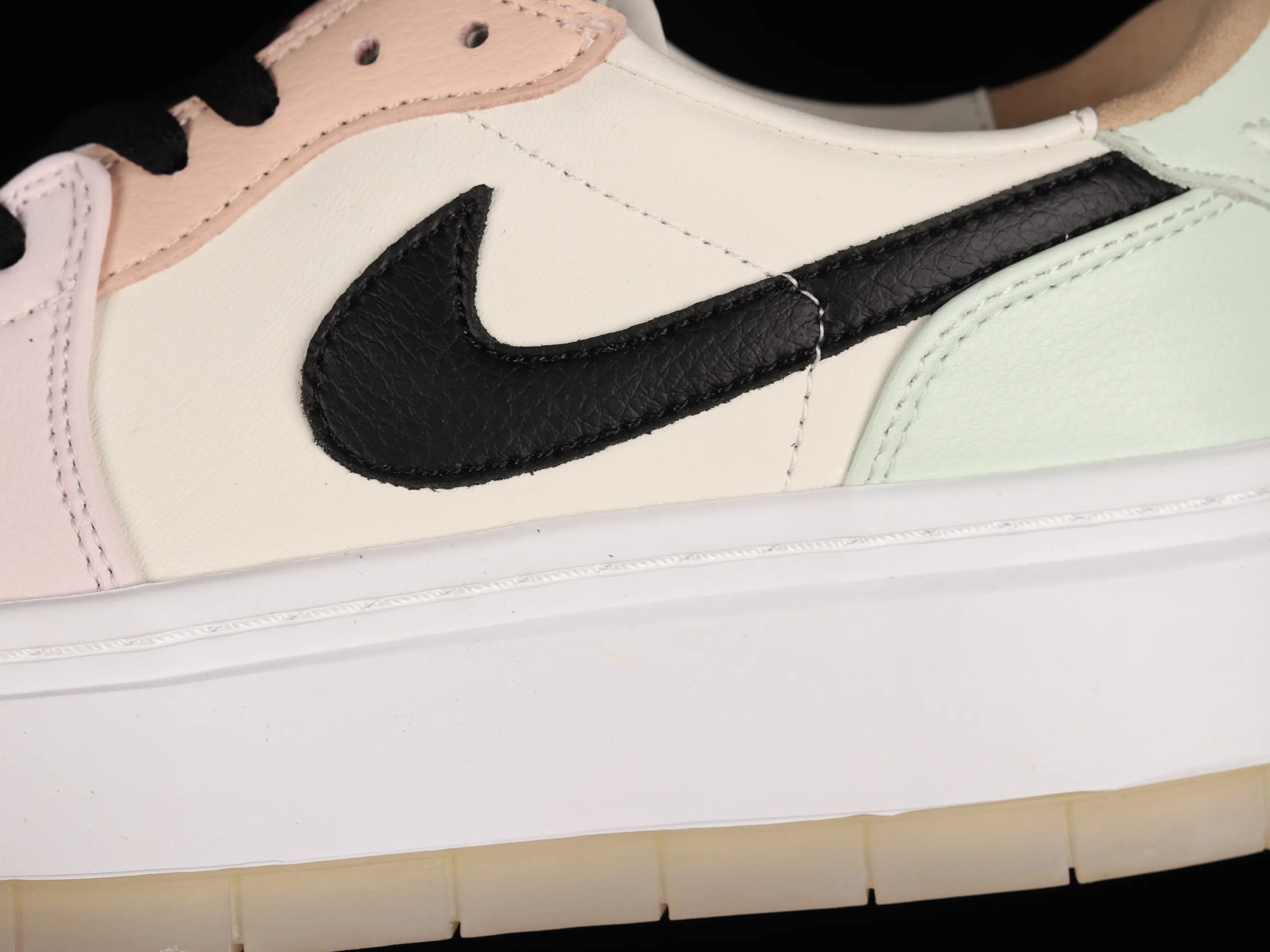 All categories Air Jordan Jordan series basketball shoes Air Jordan 1 Low Air Jordan 1 Elevate Low SE "Wolf Grey" Little AJ thick-soled retro basketball shoes DH0979-101